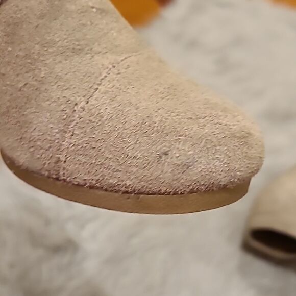 Toms womens Kala wedge bootie desert taupe suade size 8 - Picture 8 of 10